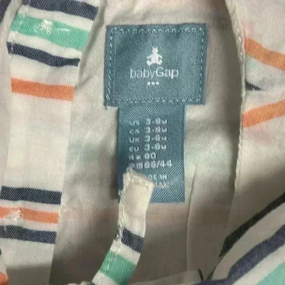 Baby GAP - striped sundress. Size  3-6 months - Picture 3 of 3